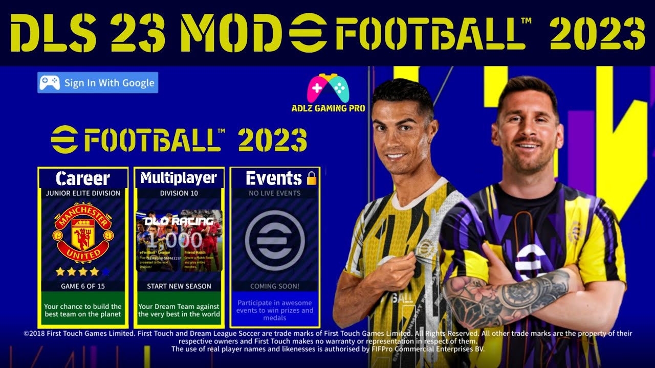 eFootball 2023 Mobile (PES 23) Apk+Obb v7.6.0 Download Android