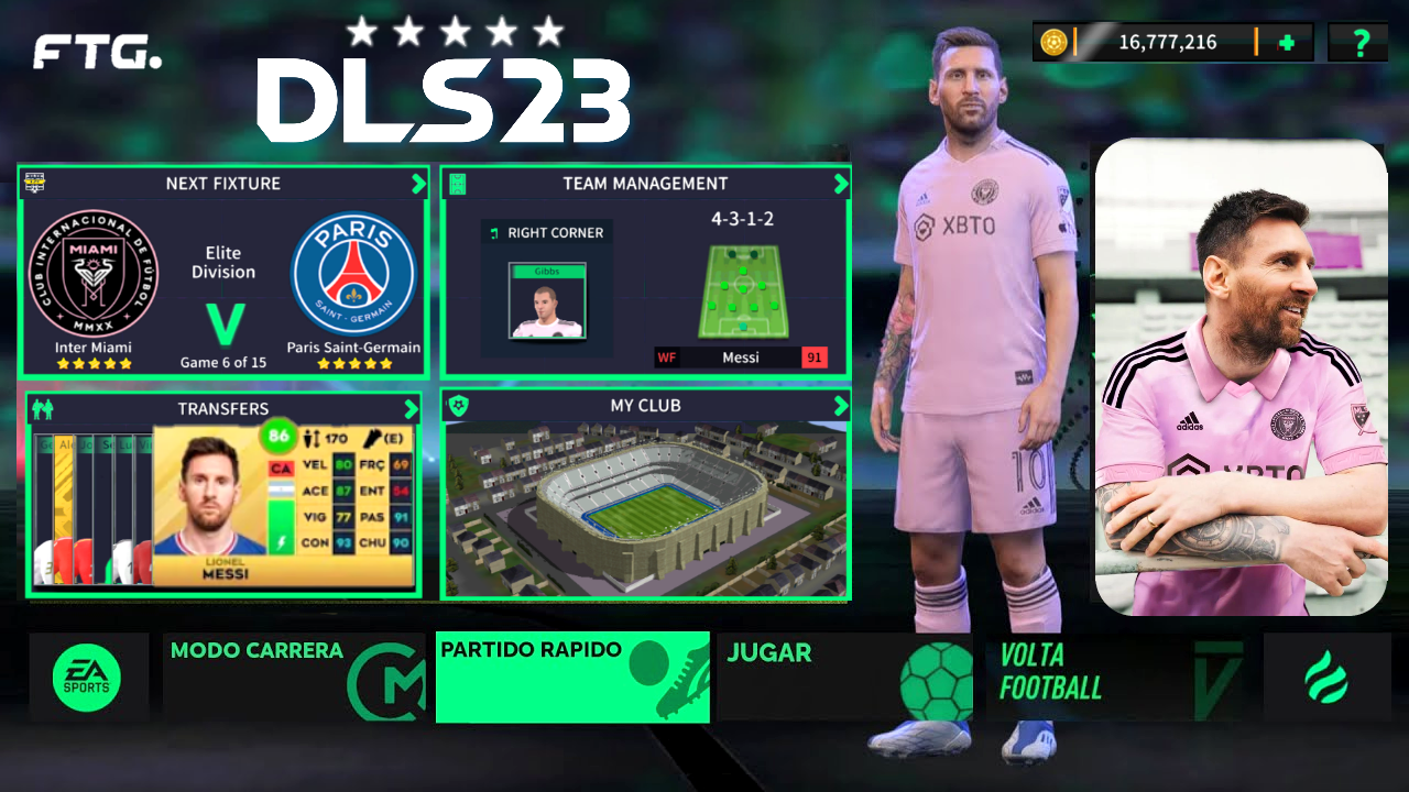 First Touch Soccer 2023 (FTS 23) Mod Apk Obb Data Download
